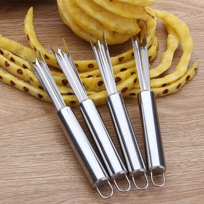 Нож для чистки ананасов из нержавеющей стали, Устройство для нарезки фруктов, Ушкорез 2