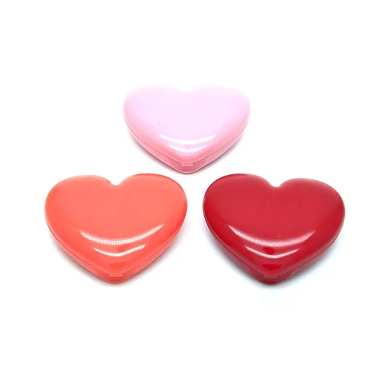 Пустые тени для век в форме сердца Love для футляра Rouge Коробка для губной помады Палитра пигментов Ref 28ED 0