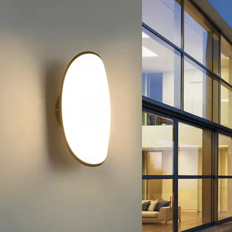 Современный винтажный настенный светильник ANITA, простые креативные светодиодные наружные бра, наружная водонепроницаемость IP65 для виллы, сада, балкона, коридора 4