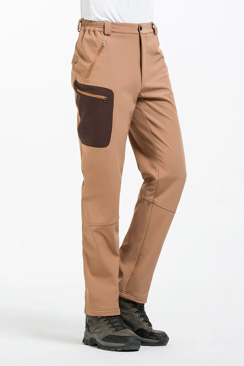 Теплые зимние мужские брюки SoftShell для путешествий, водонепроницаемые штаны для кемпинга, пешего туризма, рыбалки, флисовые ветрозащитные Лыжные штаны для скалолазания 1