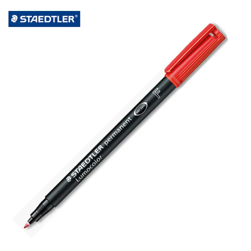 Универсальный маркер STAEDTLER Lumocolor с перманентной пленкой, непрозрачная ручка для компакт-дисков, Германия 313 314 317 318 2